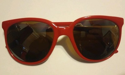 VUARNET Px 002 DOUBLE-GRADIENT MIRROR DEEP BROWN CRYSTAL RED CATS SKI SUNGLASSES