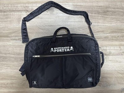 MASTERMINDS×PORTER ボディバッグ ブラック Mastermind JAPAN x PORTER 3WAY Bag Limited Edition Black