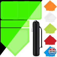 Hiboom 5 Pc Baseball Softball Throw Down Base Set w/ Bag - Homeplate & 3 Bases