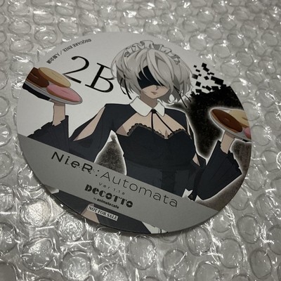 NieR:Automata Animate Cafe Anicafe Decot Coaster 2B Anime character Animation