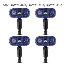 New 4x Genuine OEM For Tesla Bluetooth TPMS Tire Pressure Sensor with Service