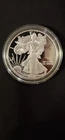 (1) 2002 Frosted Cameo BU American silver eagle coin 1oz .999 Fine