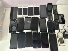 Lot Of 23 Cell Phones APPLE  Etc.  PARTS/REPAIR  UNTESTED  READ DESCRIPTION