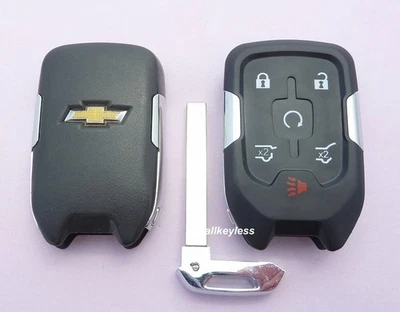 OEM 2015-2020 CHEVROLET TAHOE SUBURBAN proximity keyless entry remote key fob - Image 1 of 4