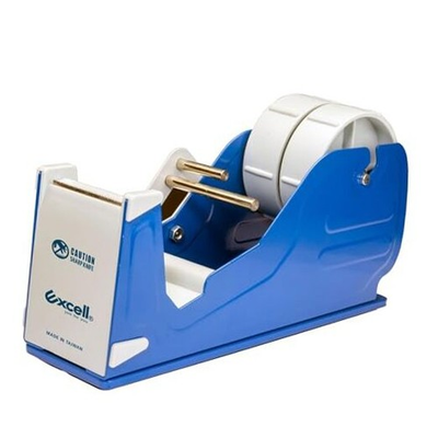 #ad Excell Deluxe Twin Wide Metal Multi Roll Desktop Tape Dispenser with Tiered $48.25