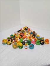 Rubber Ducks Lot Of 51 Variety Ducky Bath Toys Jeep