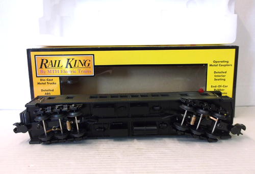 0 gau Rail King by MTH 0-27 Madison Passenger Car New York Central Buffalo w/box - Picture 12 of 16