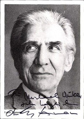 Postcard actor Lukas Ammann, portrait, autograph - 10883976