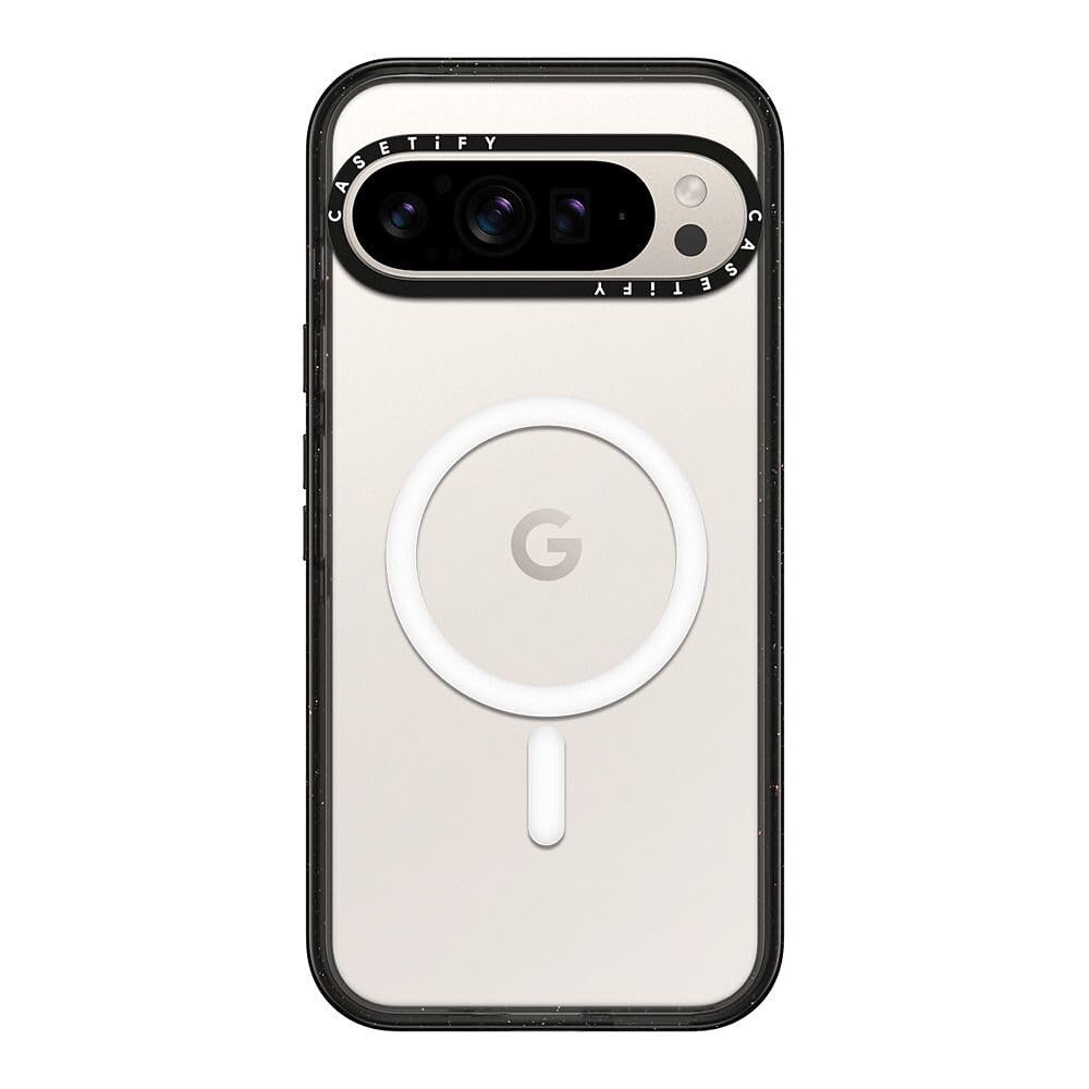 CASETiFY Magnetic Impact Case for Google Pixel 9 Pro XL in Black - Shockproof & Secure Fit