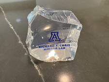Souvenir Glass, same as used to make the Giant Magellan Telescope, Paperweight