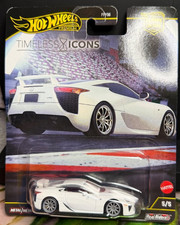 2025 Hot Wheels Premium Timeless Icons Lexus Lfa Car Culture White New 2025 Hot Wheels Premium Timeless Icons Lexus Lfa Car Culture White New