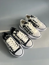 Maison Mihara Yasuhiro x AM Bone Unisex Dissolved-Sole Canvas Lifestyle Shoes