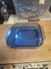Pyrex Vintage Cobalt Blue Casserole Dish 8x8x2 Inch 222-R