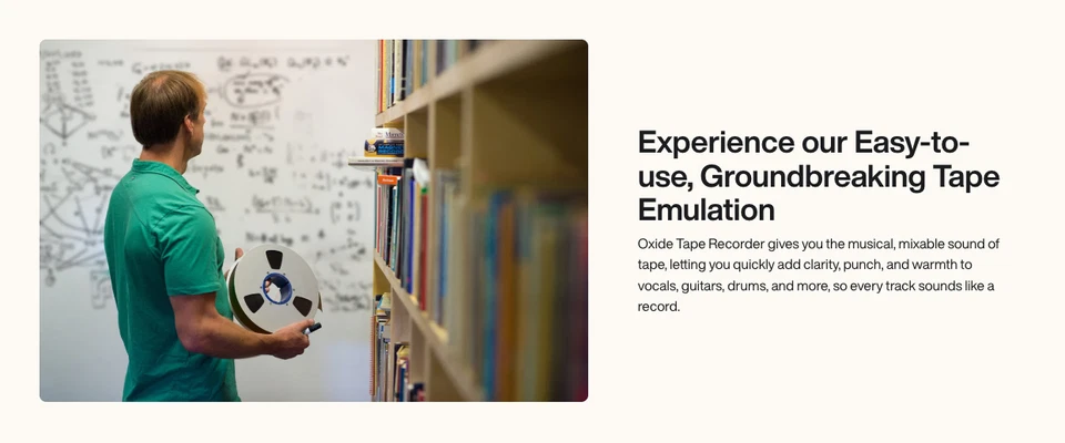 Universal Audio – Oxide Tape Recorder – VST / AU / AAX / Audio-Plugin - Image 2 of 4