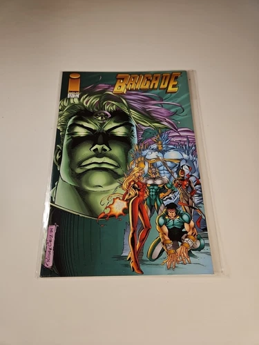 Brigade #15 1994 Image Comics Roger Cruz Cover