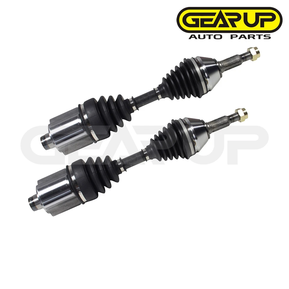 Par delantero conjunto de eje articulado CV para Pontiac G5 transmisión automática 2007-2009 Foto 2 de 4