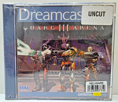 Quake III Arena - SEGA Dreamcast - USK 18 - UNCUT - Sealed - NEUWARE & mit OVP