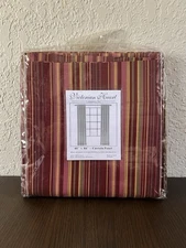 Victorian Heart Company, Inc. 40” X 84” Striped Curtain Panel Brand New!