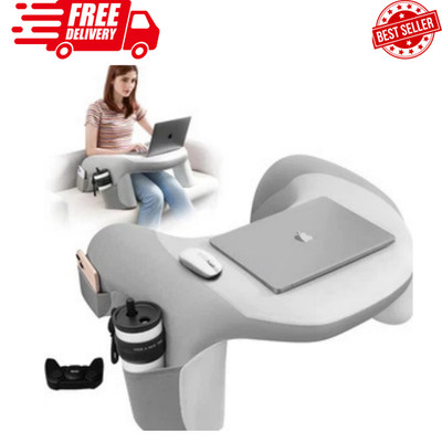 Reading Pillow for Bed, Lap Desk for Laptop, Memory Foam Arm Rest Support Gaming
