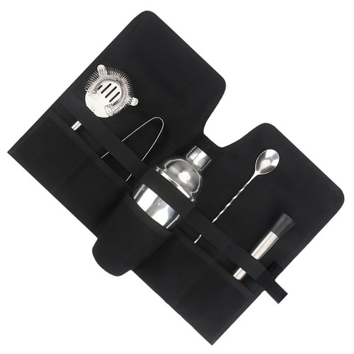 Set Cocktail Borsa Mixology Borsa Barman Professionale Portatile per Campeggio - Foto 10 di 12