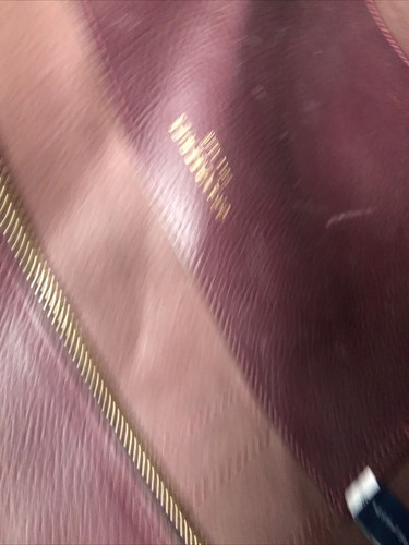 Cole Haan Grandseries Leather Carryall Tote in Purple Plum Burgundy Gently Used - Picture 11 of 16