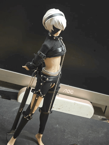 1/6 Female Soldier Clothes Set Model for 12'' tbl ph Figure - Picture 5 of 8