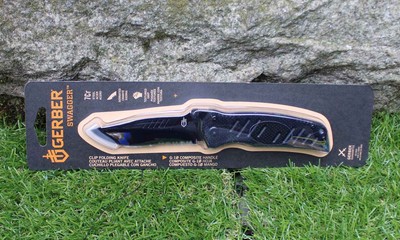 Gerber Messer Swagger Framelock Black Einhandmesser 7Cr17MoV Stahl