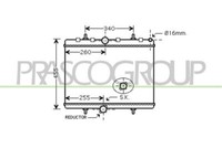 Prasco CI942R002 KüHler, MotorküHlung FüR CitroËN Passend FüR Fiat Lancia