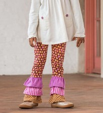 girls MATILDA JANE Make Believe Magician Bennys size 2 New In Bag Orange Floral