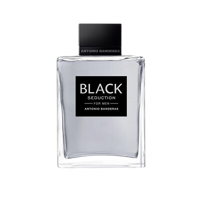 Antonio Banderas Seduction in Black Eau de Toilette for Men 6.8 fl. oz. / 200ml