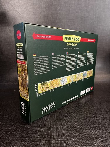 Heye Puzzle: Funky Zoo - 1000 PCs By Marino Delano - Monkey Habitat - Picture 2 of 6