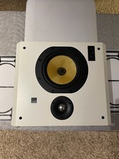 B&w Ds7 On-wall / Surround Speakers; Ds-7; White Pair