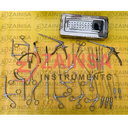 FESS INSTRUMENTS SET ENDOSCOPIC SINUS SURGERY ENT INSTRUMENT SET A+ GERMAN STEEL - Picture 9 of 10