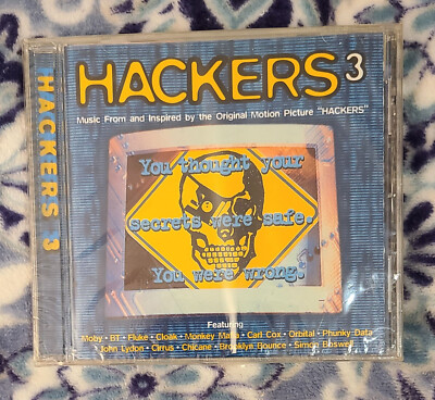''Hackers 3'' Music From And Inspired By The Original Motion Picture Hackers  CD