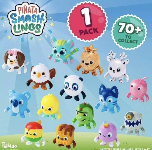 Pinata Smashlings Rainbow Pods ROBLOX Series 1 DUSTY With Unused Code NEW - Picture 4 of 8