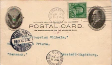 New York New York Sta. O 1903 machine  1890-1947  1c Franklin First Bureau on 1c