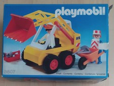 1984/85 - 85/86 PLAYMOBIL Minibagger / Radlader Art.Nr. #3507