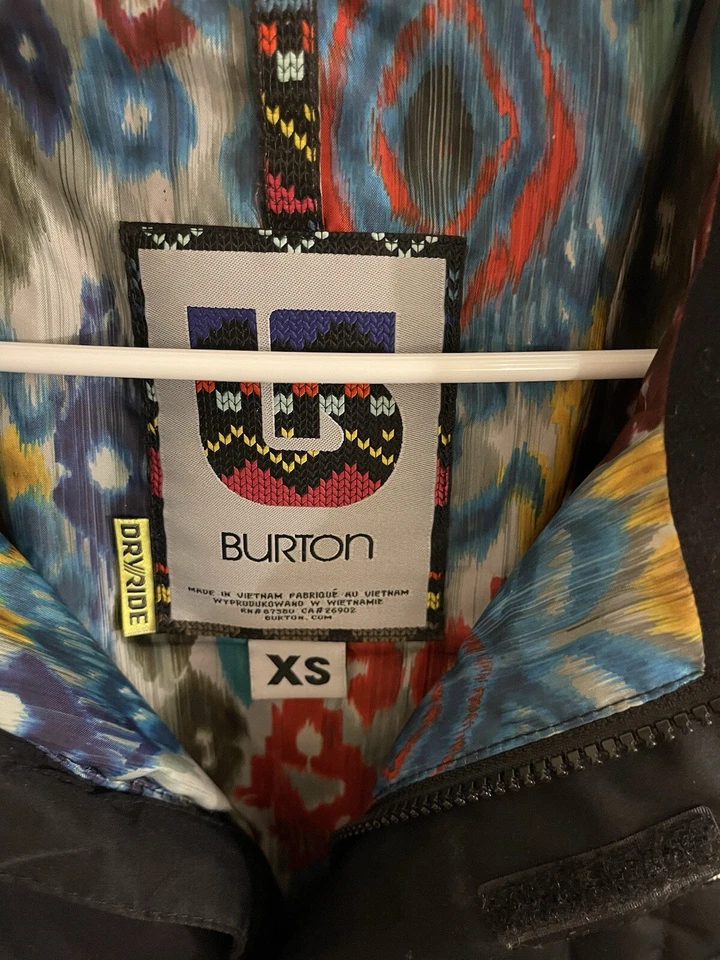 Rare Burton Rabbit Dryride Hoodie Jacket Men Size Xsmall / Women Small - Image 4 of 4