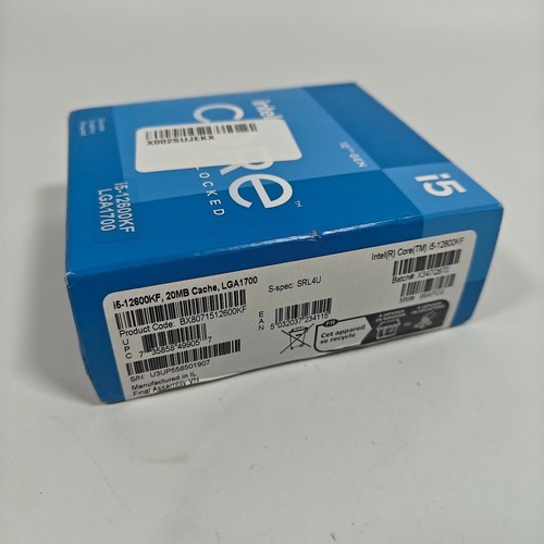 Intel Core i5-12600KF Desktop Processor 10 (6P+4E) Cores up to 4.9 GHz Unlocked