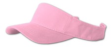Summer Blank Pink Adjustable Visor