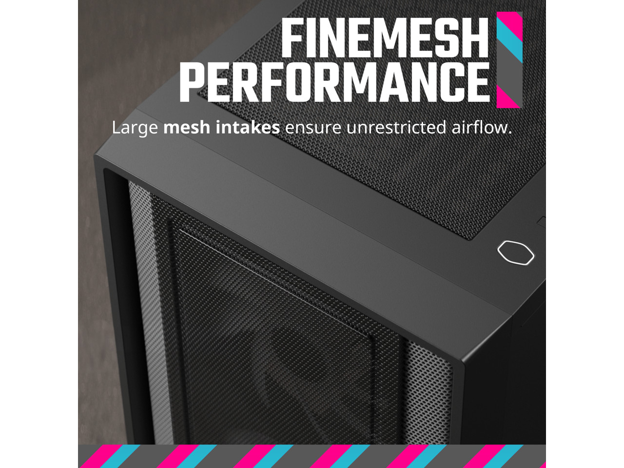 Корпус Cooler Master MasterBox 600 ATX черного цвета материнская плата с подключением к задней панели