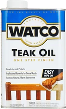 , Quart Watco A67141 Teak Oil Finish, Clear, 32 Fl Oz