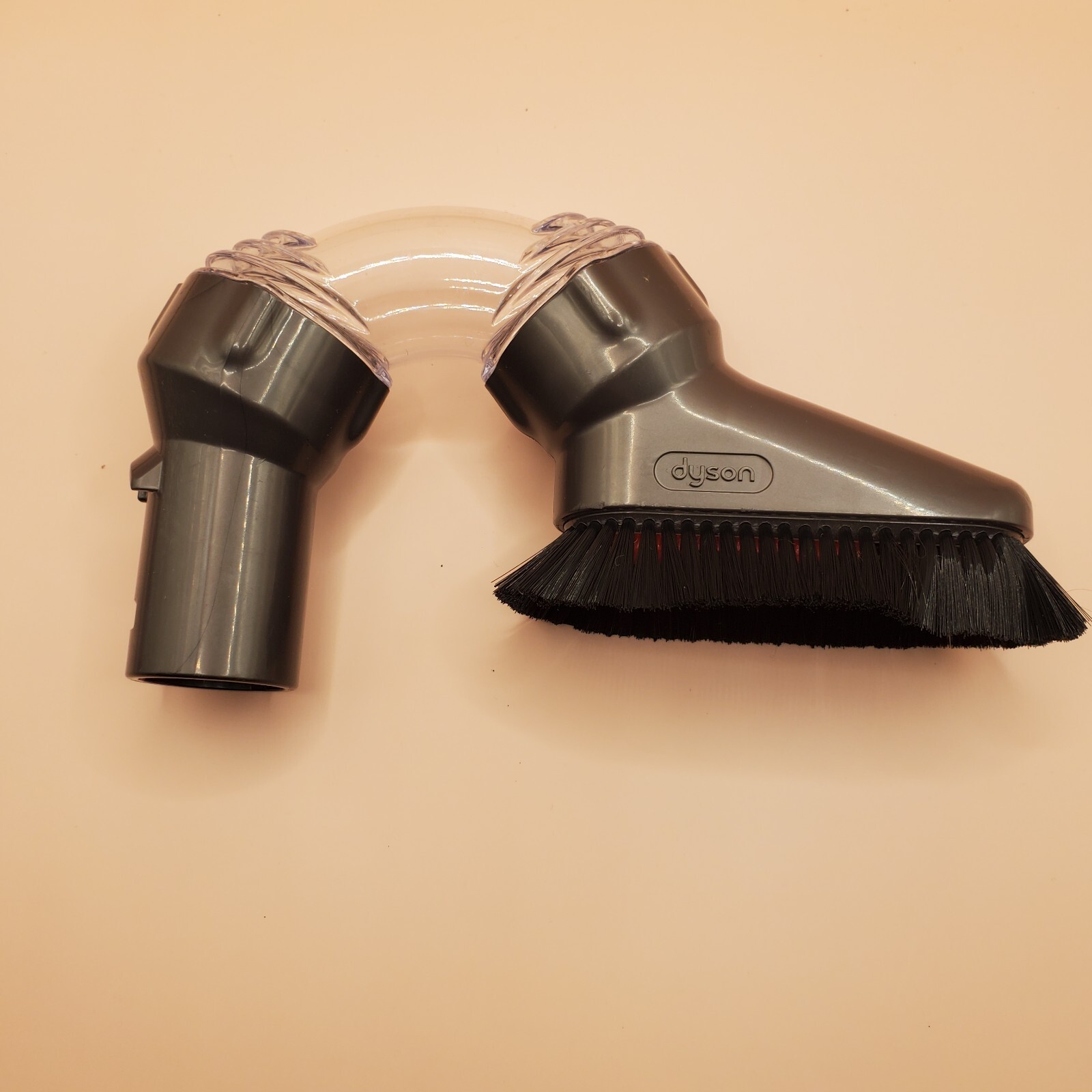 Dyson 06-2982 Bristle Brush Head for Vacuum Gray T105837 Curved Angle Attachment