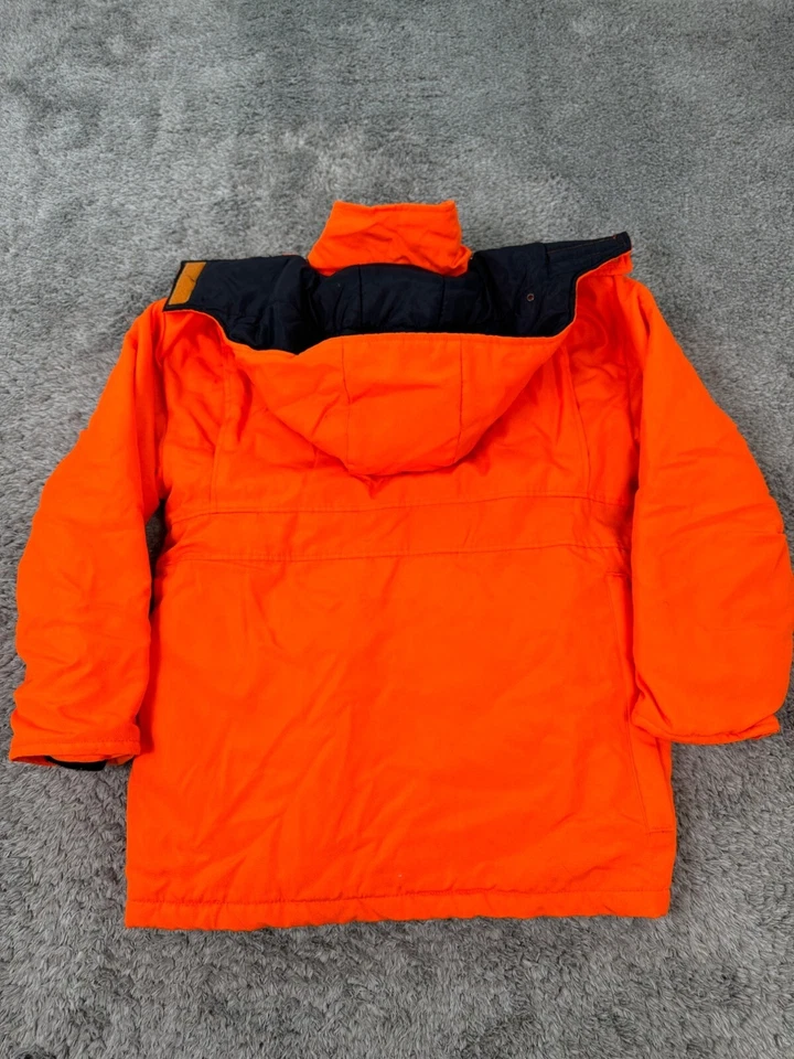 Winchester Jacket Mens Medium Hunters Orange Hooded Insolated Shotgun Parka Coat - Image 2 of 4