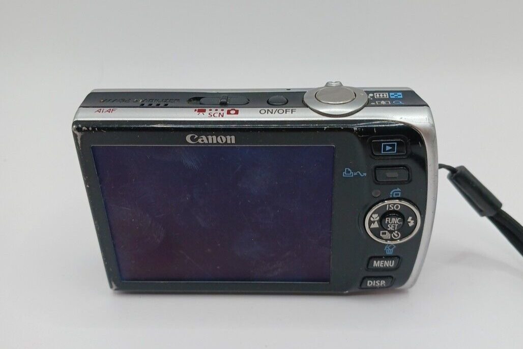 Canon Power Shot SD870 IS Digital ELPH 8MP Parts Only Lens Error Repair