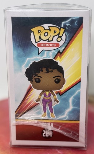 Authentic Funko Pop! Hero’s Shazam Darla Hand Signed By Faithe Herman! NIB! Mint - Picture 3 of 7
