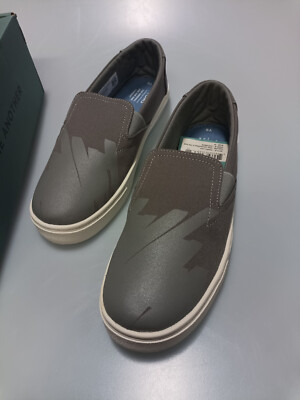 Toms Luca Grey Canvas/Glow in the Dark für Kinder Größe 38