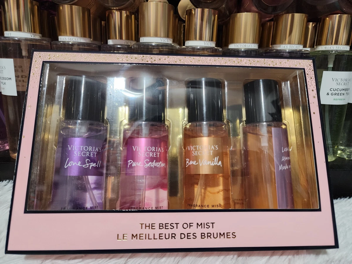 Victoria's Secret Fragrance Mist Collection 4 Piece Mini Mist Gift