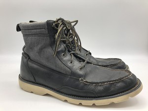 mens black sperry boots