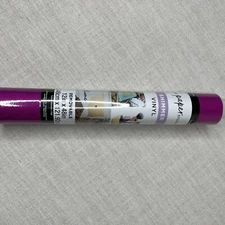 The Paper Studio 1 Roll Removable VINYL 12"x48" Fushia Shimmer NEW/Sealed PAP2